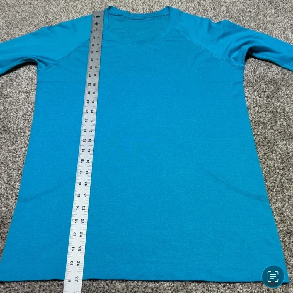 Lululemon Swiftly Tech 2.0 Long Sleeve Shirt Turquoise Tide W3DFKS Women 10 Teal